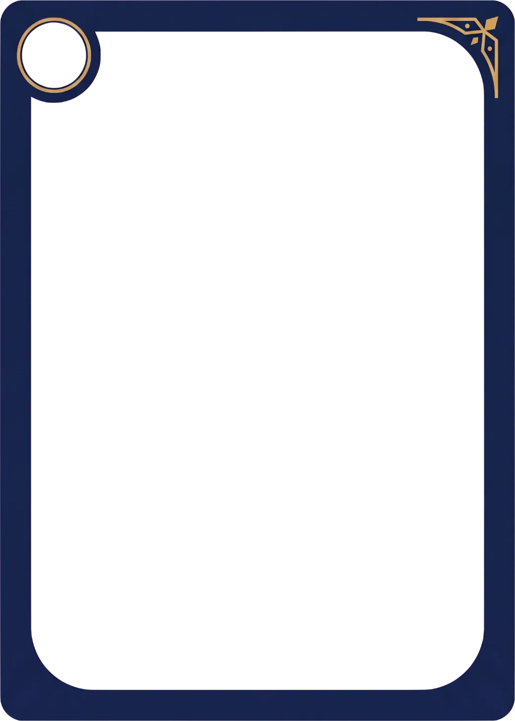 A collectible card